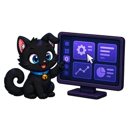 OOConsole 黑猫品牌图标