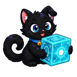 OOCore 黑猫品牌图标